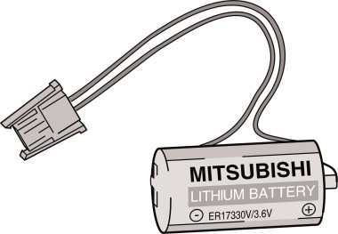 Mitsubishi Batterie f.CPU 3VDC     Q6BAT 