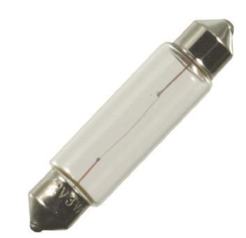 S&H Soffitte 11x43mm S8,5 12V 3W   26831 