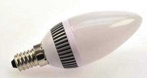 S&H LED-Kerzenlampe 27SMD 37x102mm 30293 