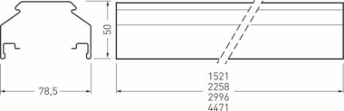 Trilux      07650Fi L450 7LV 150 03 IP54 
