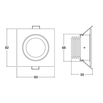 Rutec LED EBstr.8W IP55     R5766HPUWWOK 