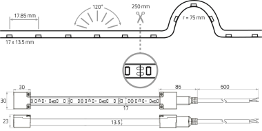 Rutec Flex.LED-Strip,200-240V     S74938 