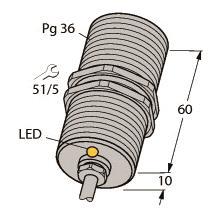 TURCK Induktiver Sensor    BI20-G47-AP4X 