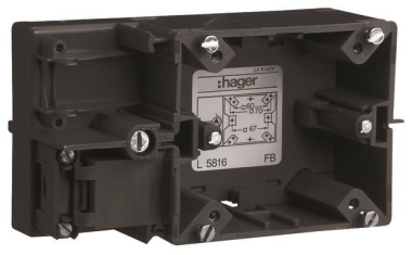 Hager Geräteeinbaudose CEE         L5816 