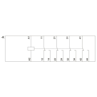 Siemens LZX:PT570024 Steckrelais 4W 