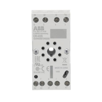 ABB Sockel für 2We CR-U Relais    CR-U2S 