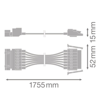 LEDV TRUSYS Universal 1500 7P Wire 