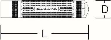 Sonlux Handlampe Q3 r 245m  74-0222-0020 