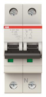 ABB Sicherungsautomat C 25A   S201-C25NA 