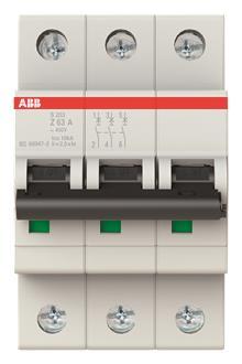ABB Sicherungsautomat Z-Char.   S203-Z63 