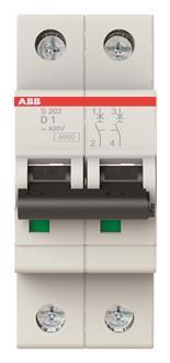 ABB Sicherungsautomat D-Char., 6 S202-D1 