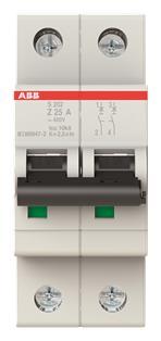 ABB Sicherungsautomat Z-Char.   S202-Z25 
