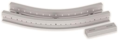 Unex Flachbogen 45  lichtgrau   67217-04 