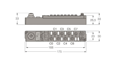 Turck piconet Stand-     SDPB-0808D-0001 