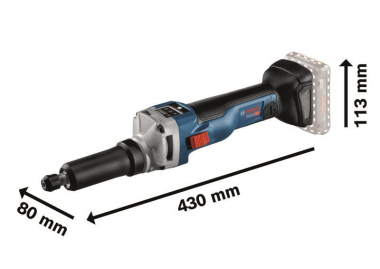 Bosch Akku-Geradschleifer GGS 18V-10 SLC 