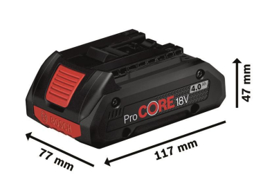 Bosch Akkupack 4x ProCORE18V  1600A02A2T 
