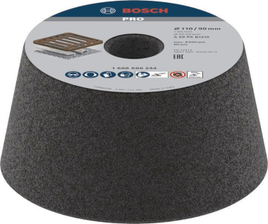 Bosch Schleiftopf konisch     1608600234 