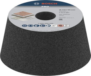 Bosch Schleiftopf konisch     1608600239 