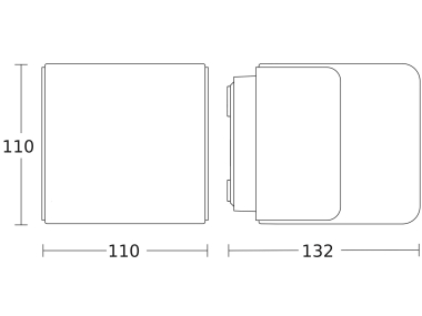 STEIN Sensorleuchte Cubo L835 SC IHF 