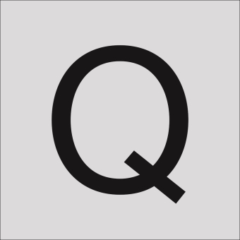 RZB Buchstabe "Q",60mm       99221.013.Q 