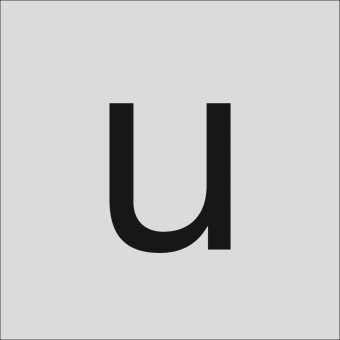 RZB Buchstabe "u",60mm     99221.013.U/K 