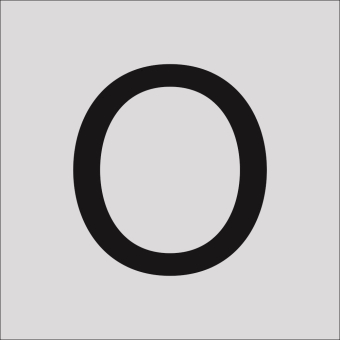 RZB Buchstabe "O",100mm      99222.003.O 