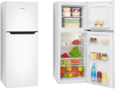 Amica DT 372 150 W ws Doppeltürkühlschr. 