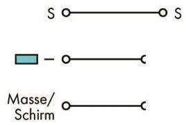 WAGO 270-572 3-Leiter-Aktorenklemme,mit 