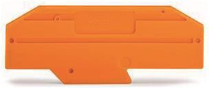 WAGO 282-334 Abschlussplatte,2 mm 