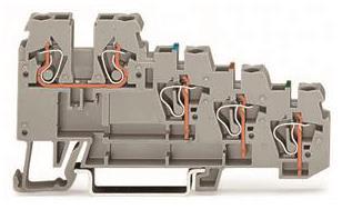 WAGO 270-570 4-Leiter-Initiatorenklemme, 