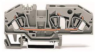 WAGO 282-699 3-Leiter-Durchgangsklemme,6 