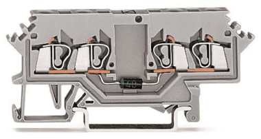 WAGO 280-623/281-411 Bauelementklemme,4 