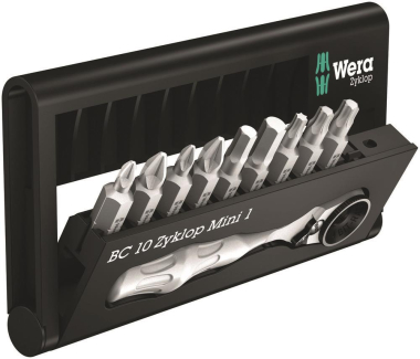 Wera Bit-Check 10 Zyklop Mini 1 