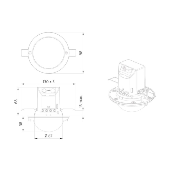 BEG PD4N-LTMS-RR-DE with Reed-     92709 