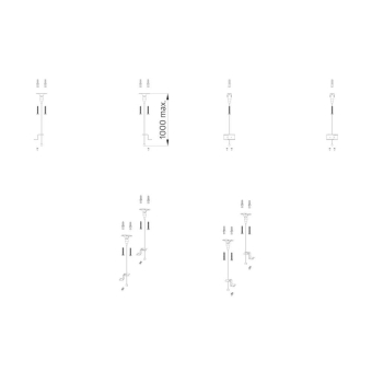 BEG 93173 Pendelsatz  Pendelsatz PL1-LED 