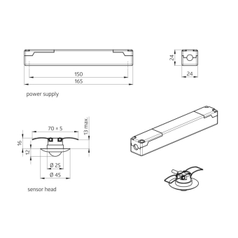 BEG Luxomat Einbau Präsenzmelder   92900 