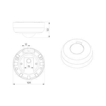 BEG 93092 PD3N-1C-AP  PD3N-1C-AP schwarz 