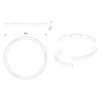 BEG 93014 gegen           AL8-Schutzring 