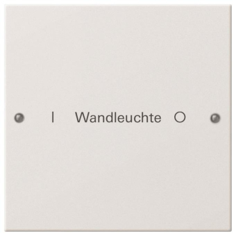 GIRA 220127 Wippenset 1fach beschreibbar 