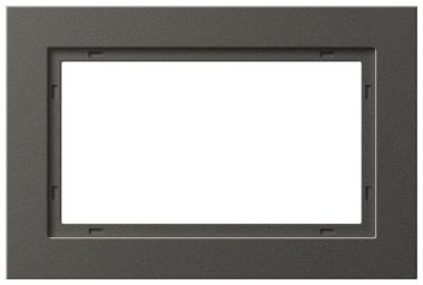 GIRA 100123 Abdeckrahmen 1,5fach E2 