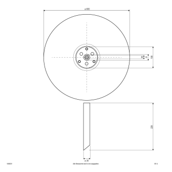 EVN Light-Balls 60Cm E-27 max 25W KA6001 