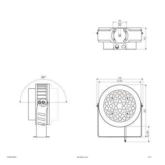 EVN LED Fluter -anthrazit   LF6536159902 