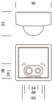Siteco Licross Sensor       59US1HXSPC1A 