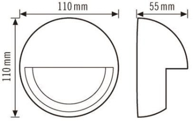 ESYLUX Abdeckkappe für Bewegungsmelder 