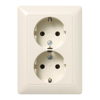 JG Schuko 2fach                AS5020KIU 