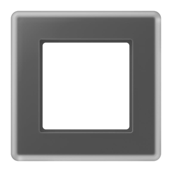 Jung AV581GLMSW Glasrahmen AV 581 GLM SW 