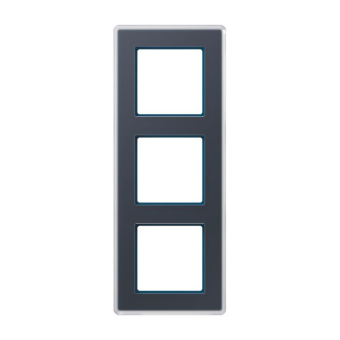 Jung AV583GLMNB Glasrahmen AV 583 GLM NB 