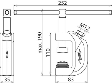 Dehn 792190 EKFFL40SKN      EFK FL40 SKN 