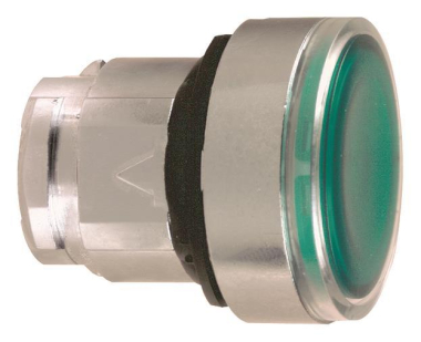 GS Drucktaster flach grün f.     ZB4BA38 