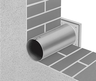 HELI Wandeinbausatz d=155mm      WES 150 